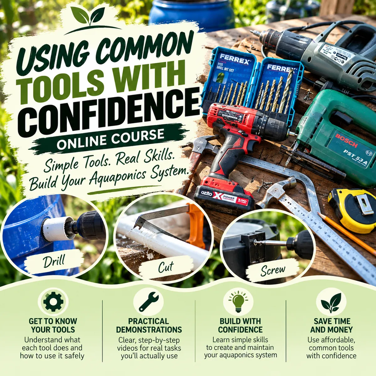 Using Common Tools with Confidence companion workshop.
