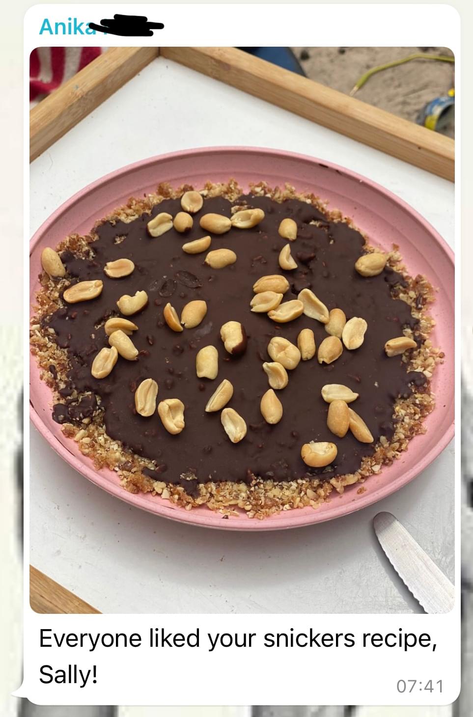 Healthy Snickers from Meal Plan and Recipe Guide for Busy Moms