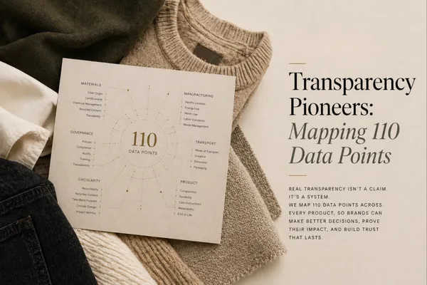 The Transparency Pioneers: Mapping 110 Data Points with Ganni and Nobody’s Child