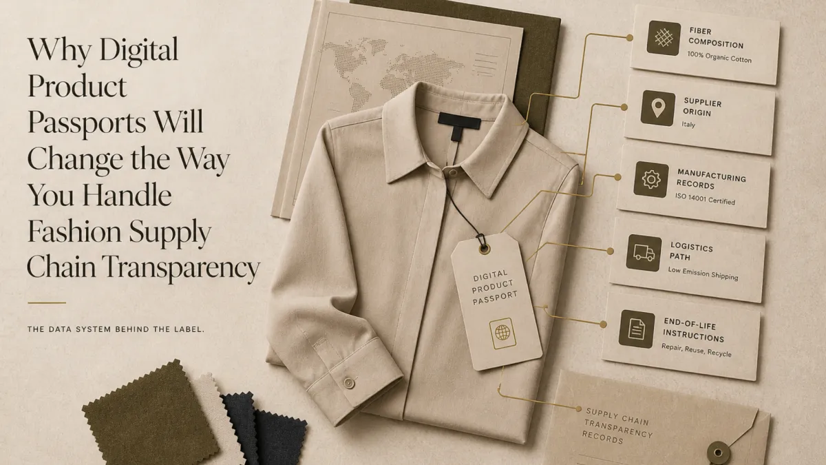 What Are Digital Product Passports? A Guide for Fashion Brands | Amalé