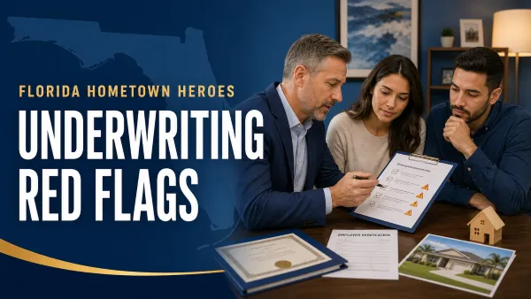 Florida Hometown Heroes Underwriting Red Flags: Processing Errors and Repayment Realities
