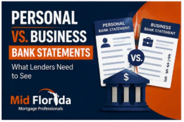 Personal or Business Bank Statements: Which One Actually Gets You Approved for a Mortgage in Florida?