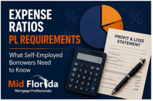 Expense Ratios & P&L Requirements for Self-Employed Borrowers