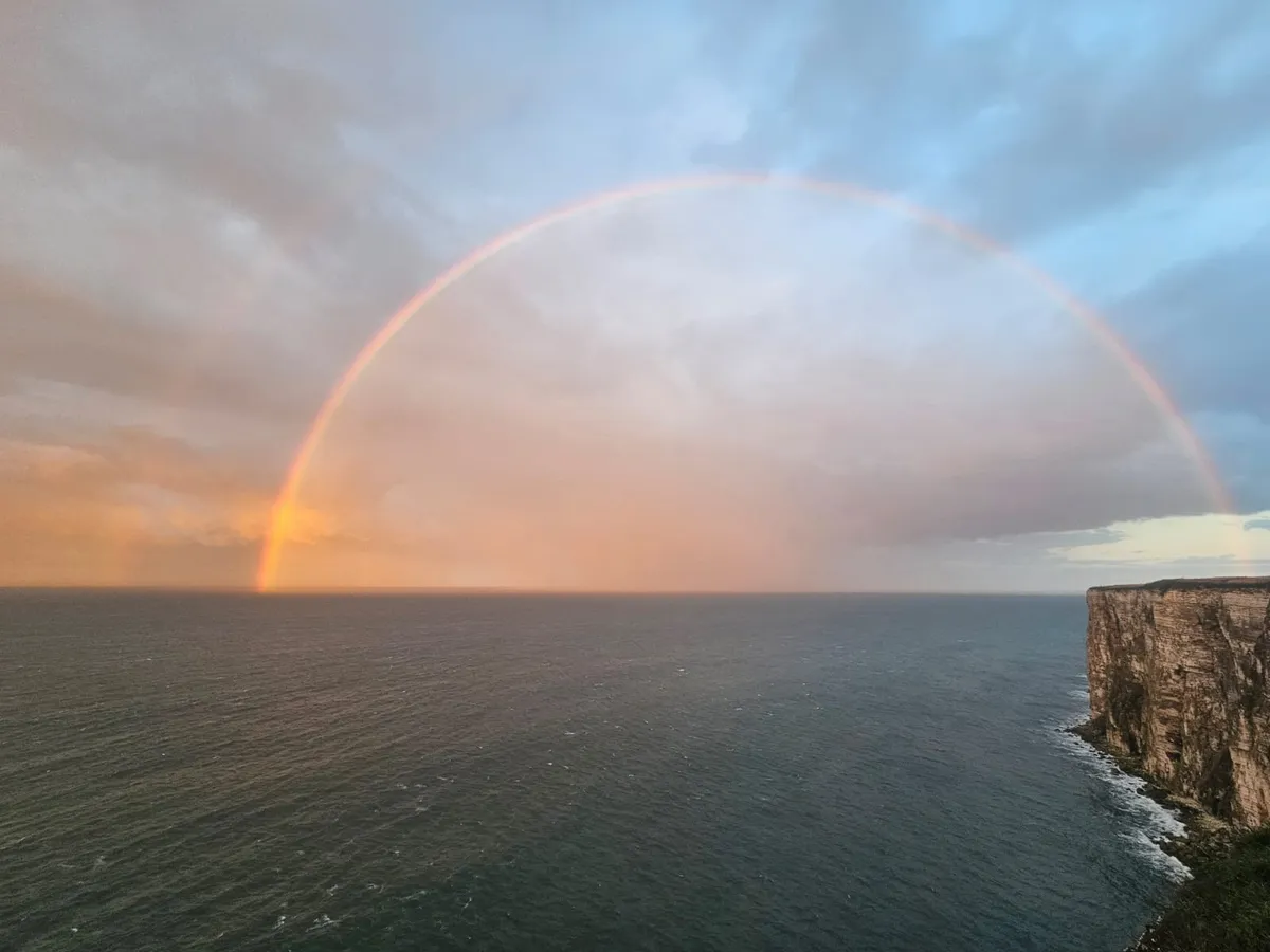 Storms, Rainbows and Self-Kindness.