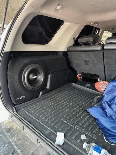 Door speaker installation with sound deadening and clean wiring