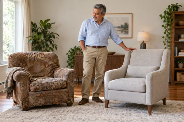 man chair