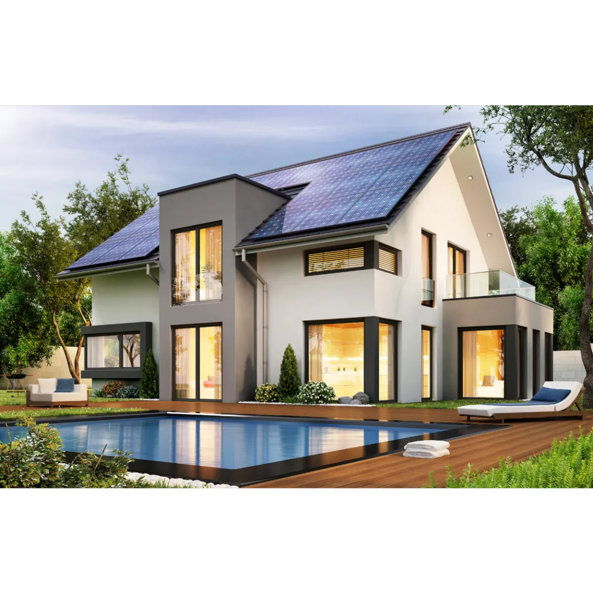 Perfect solar installation after solar consultation