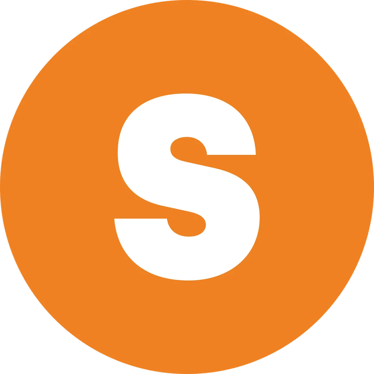 Icon with Initial: S