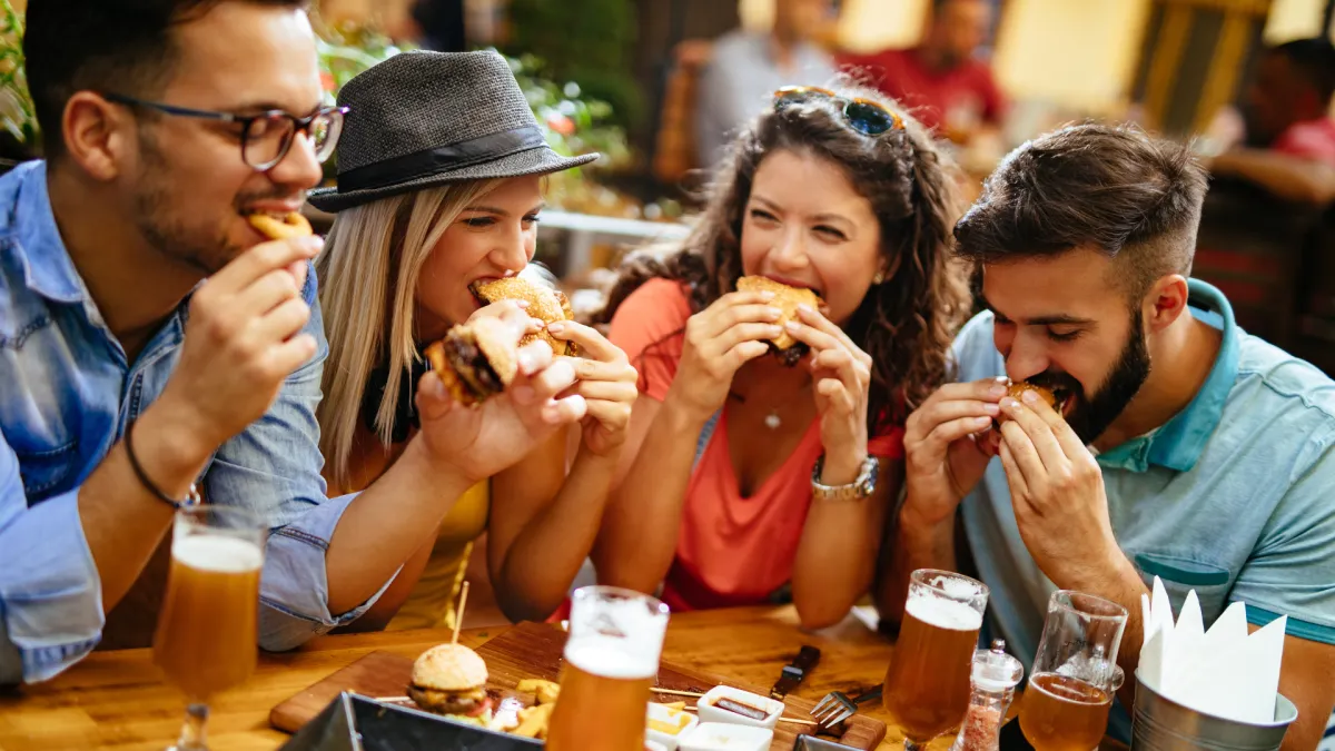 black and white street sign