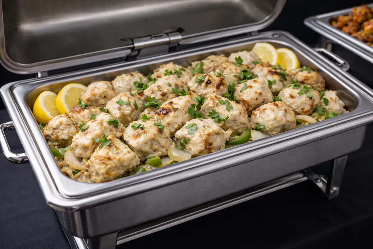 a pile of brown and black food