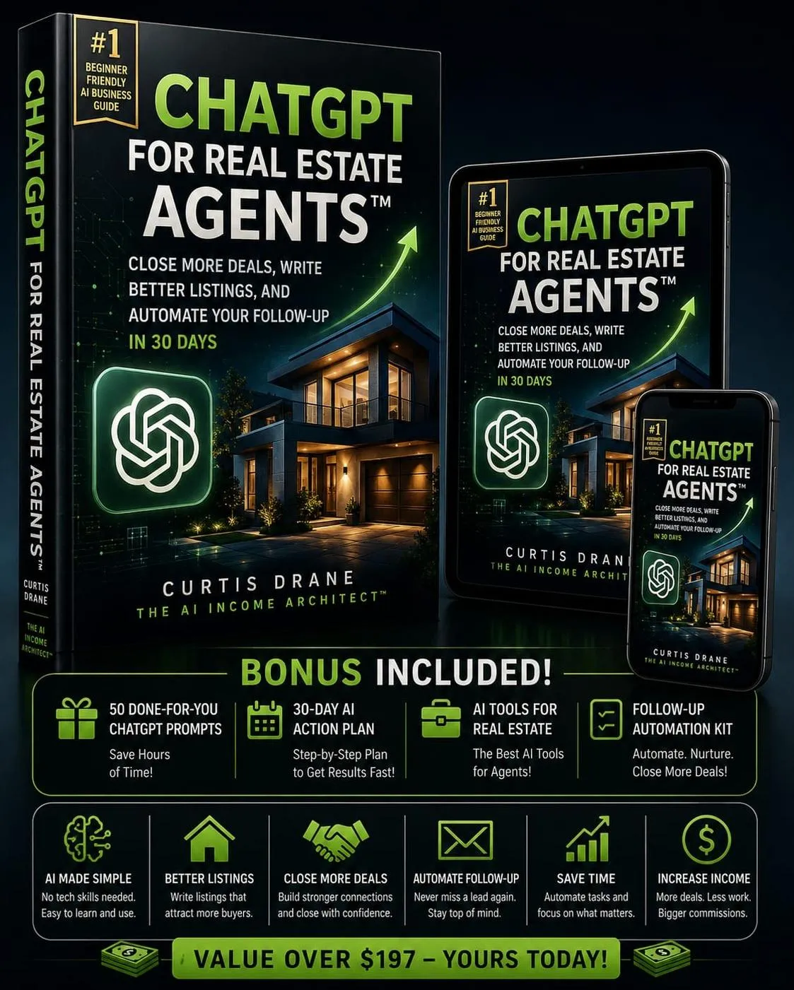 Real Estate AI Edge Ebook Cover