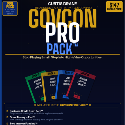 GovCon Pro Pack Ebook Cover