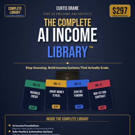 Complete AI Income Library Ebook Cover