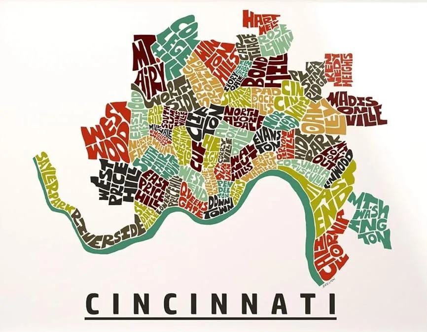 52 Neighborhoods of Cincinnati