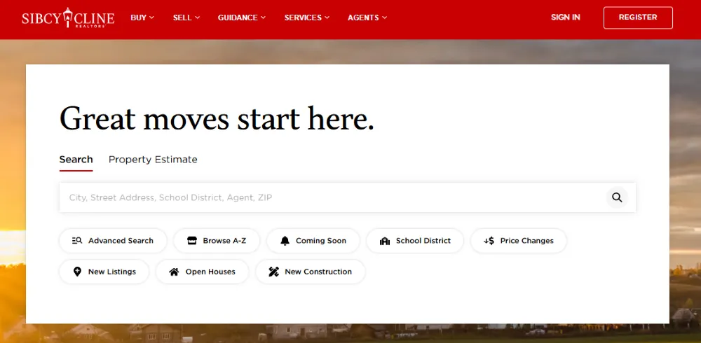Sibcy Cline Search Tool