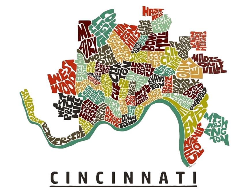 52 Neighborhoods of Cincinnati