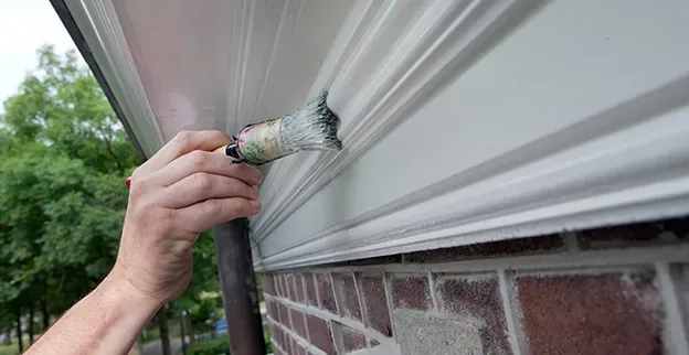 Paint the trim