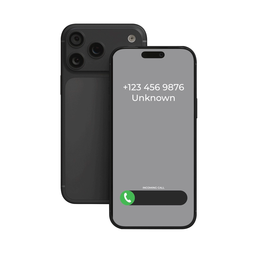 Missed Call Text back visual