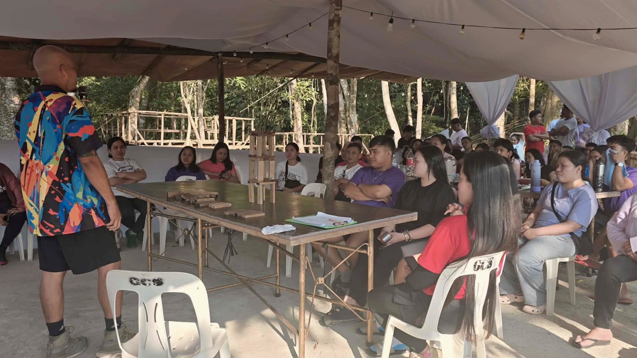 Family enjoying pool and resort amenities