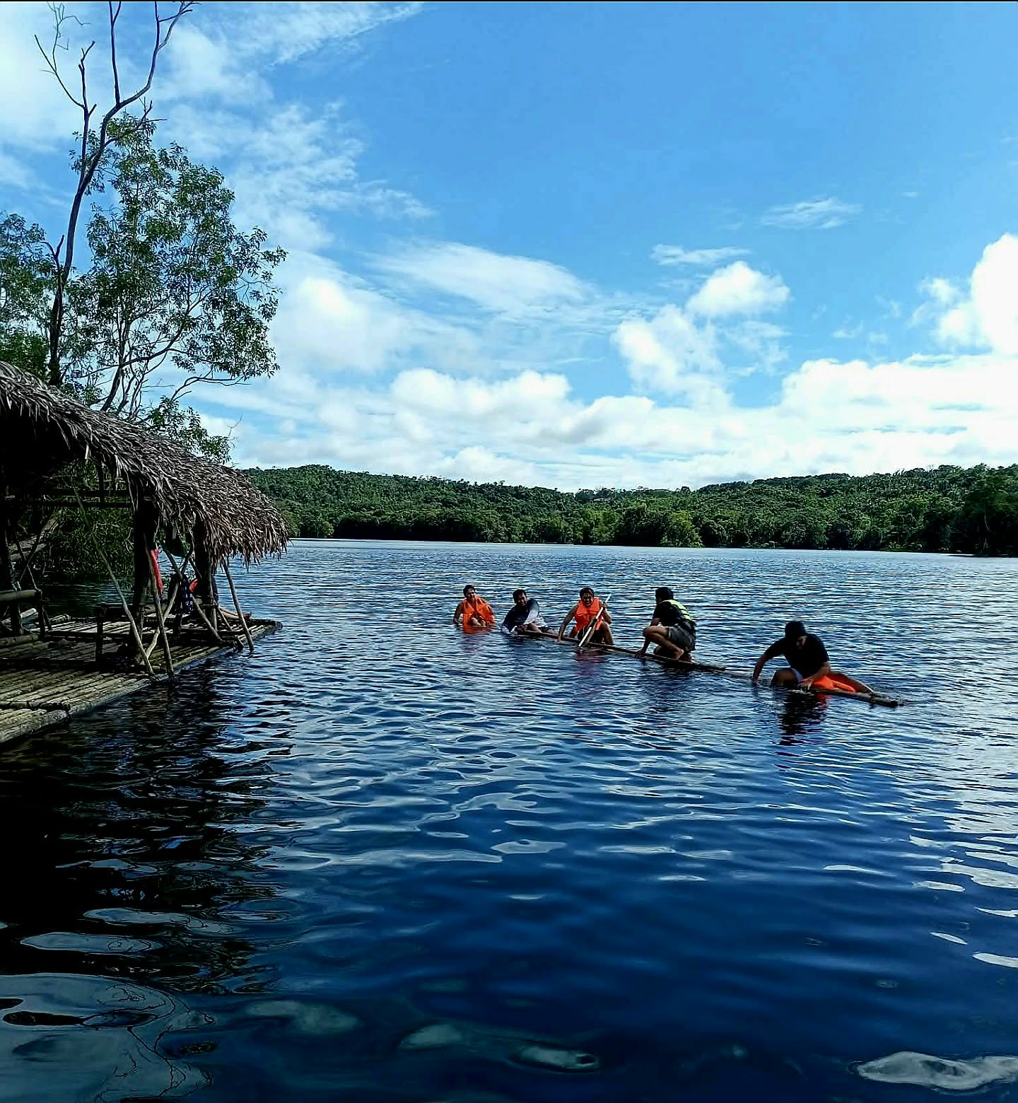 Balsa ride and bamboo kaya at SMFR
