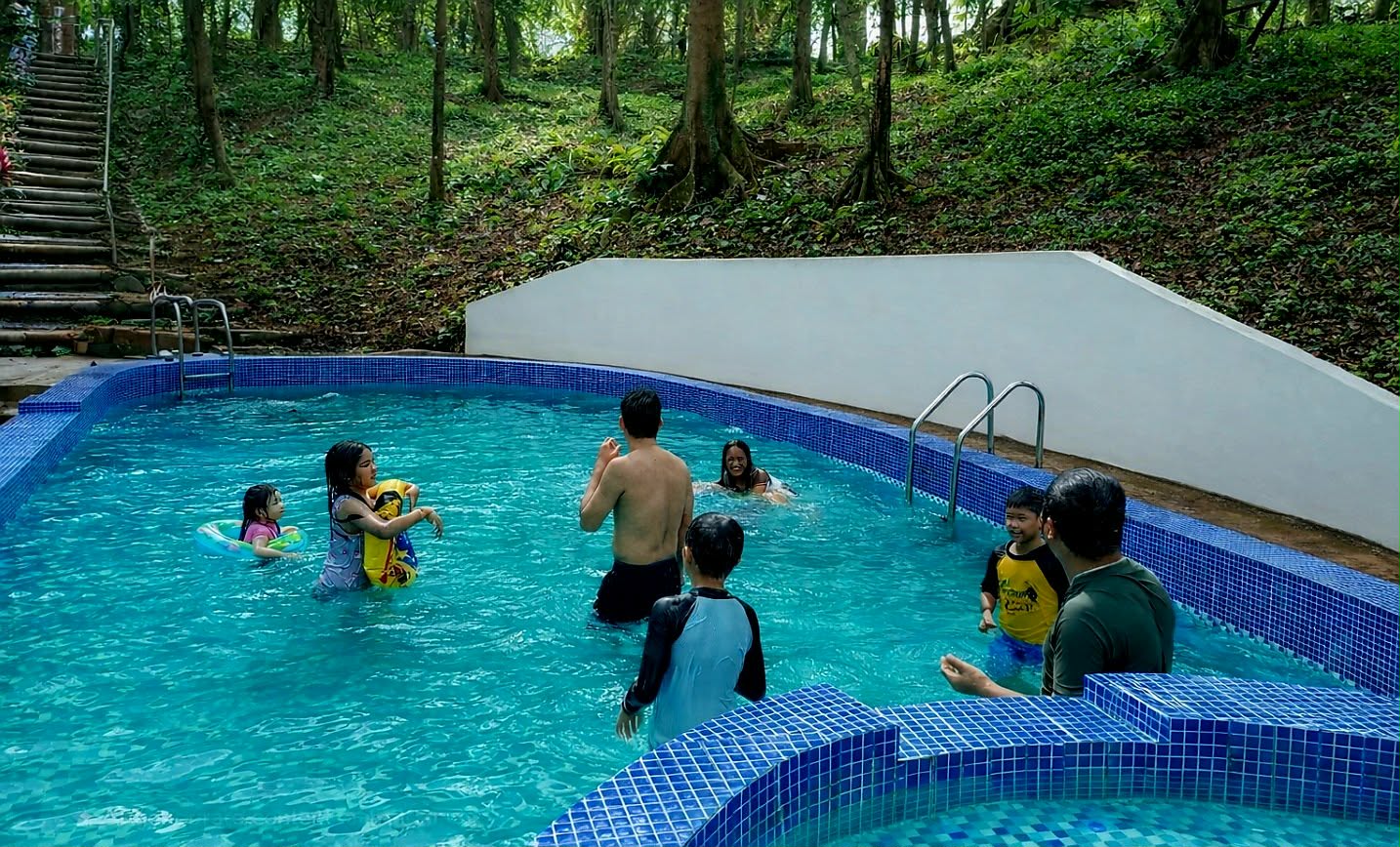 Pool and lake at SMFR