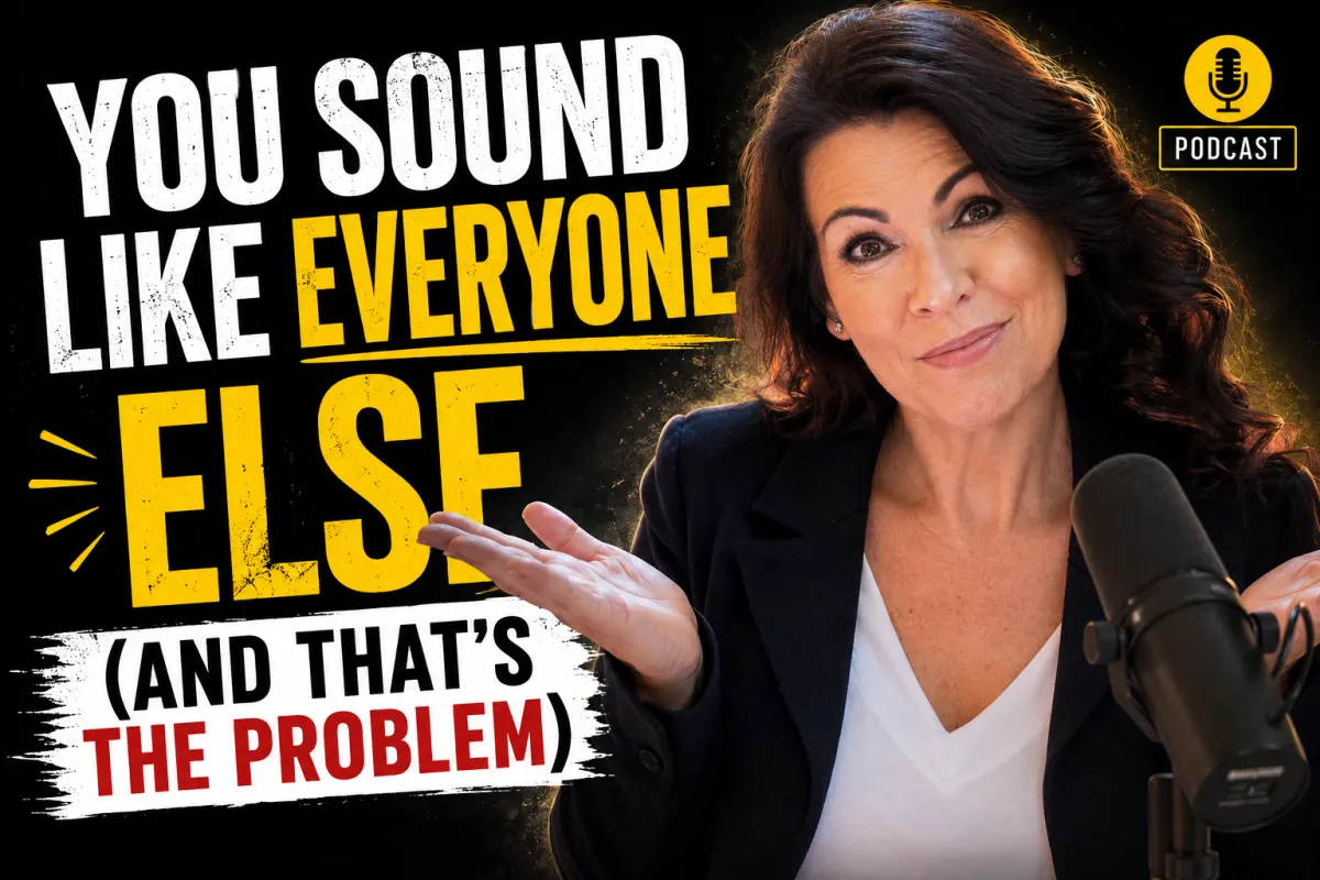 You Sound Like Everyone Else (And That's the Problem) | Ep 424