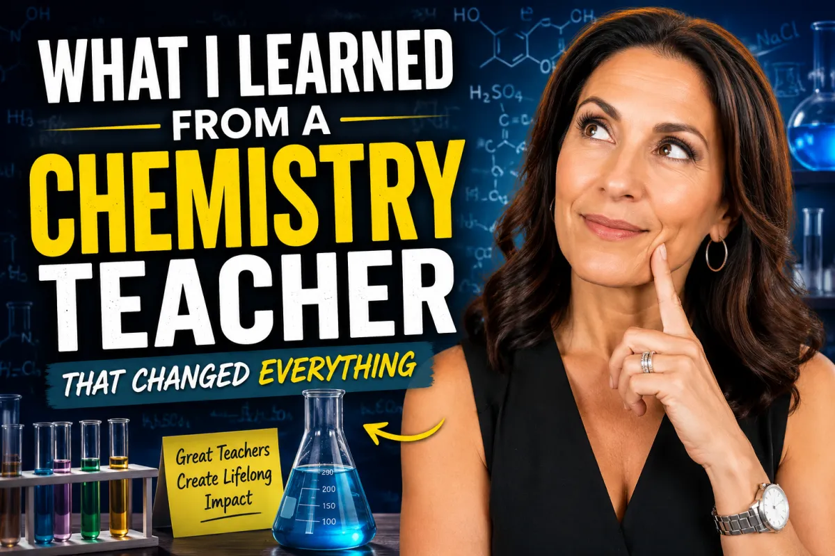 Unforgettable Speakers and Teachers: Lessons from my College Chemistry Prof | Ep 433