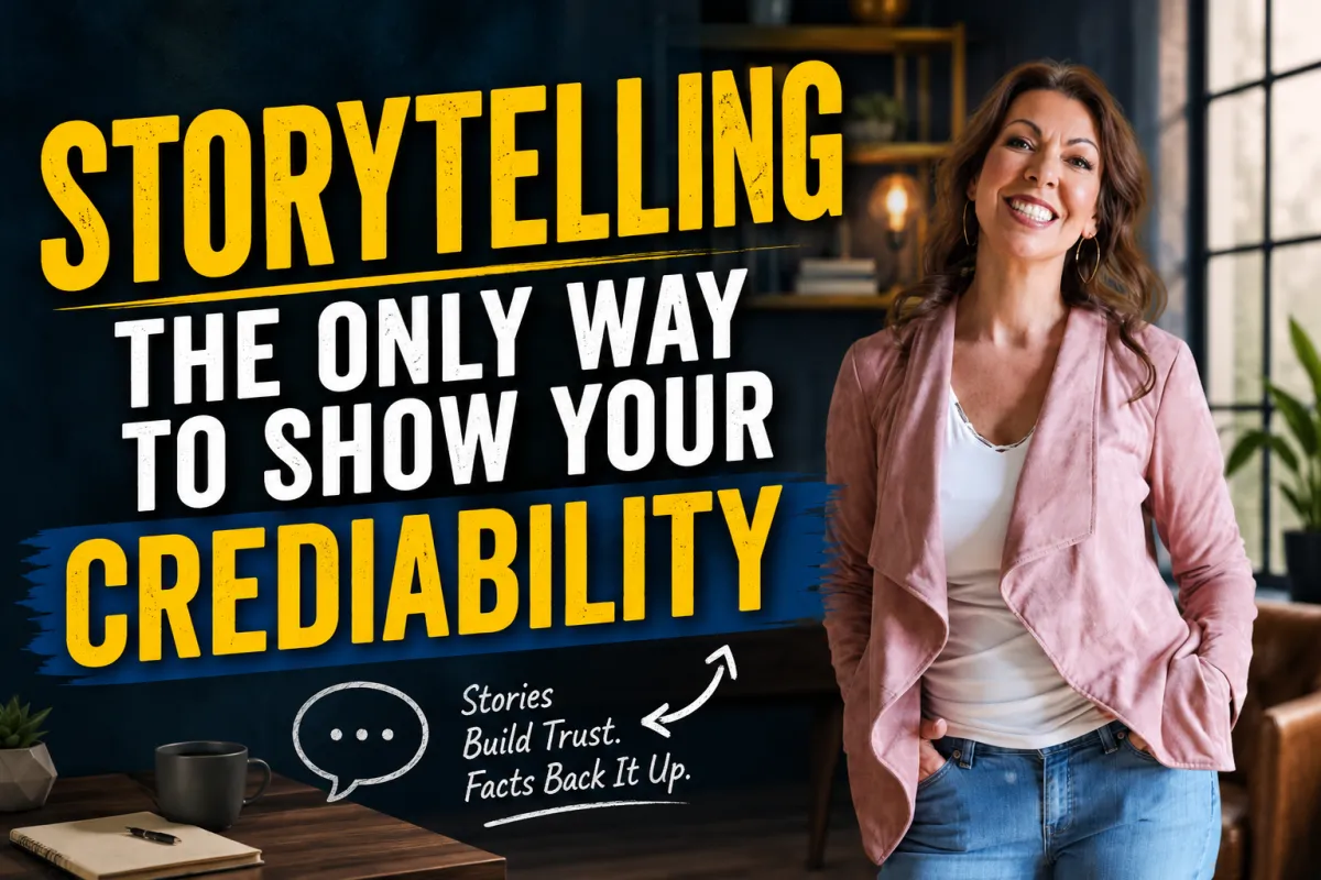 Storytelling: Show Them Your Credibility Without Telling Them | Ep 434