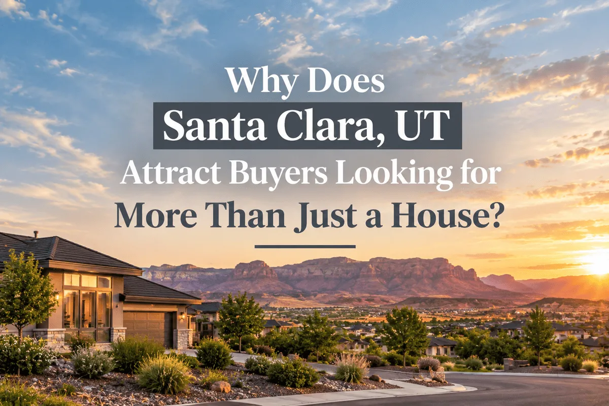 Santa Clara, UT homes and lifestyle for local home buyers