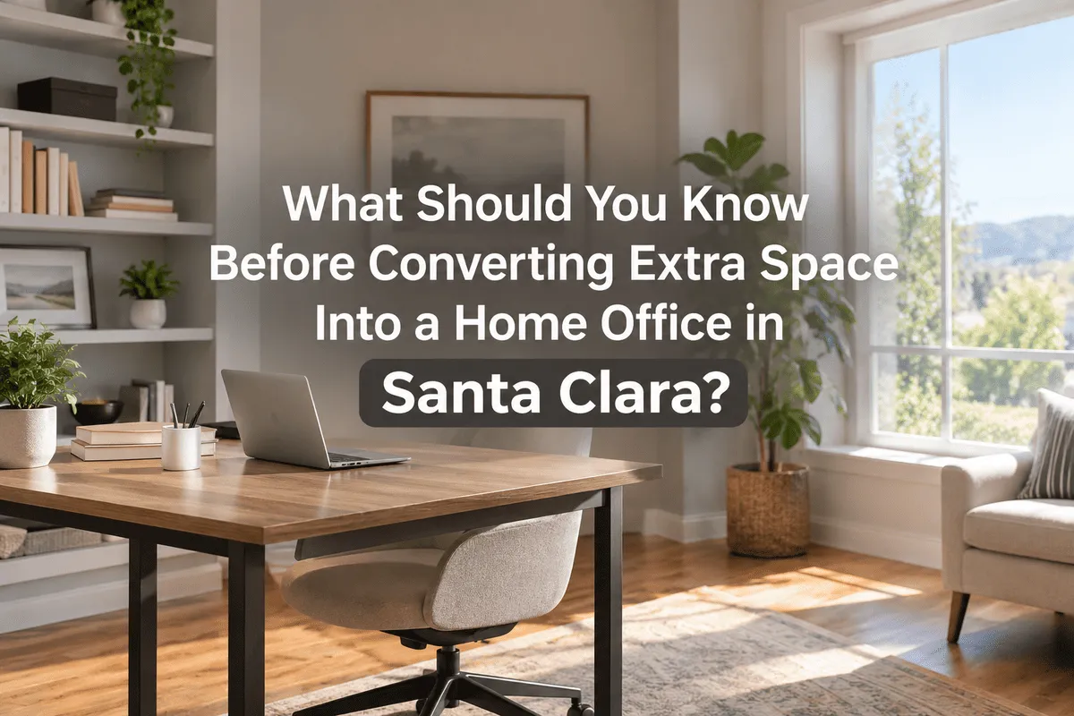 Home office setup in a residential property in Santa Clara, Utah
