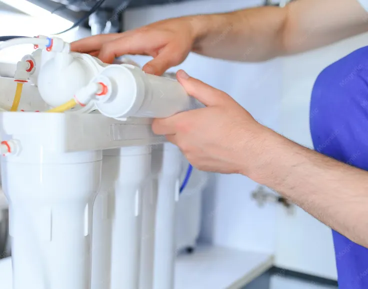 Well water filtration system