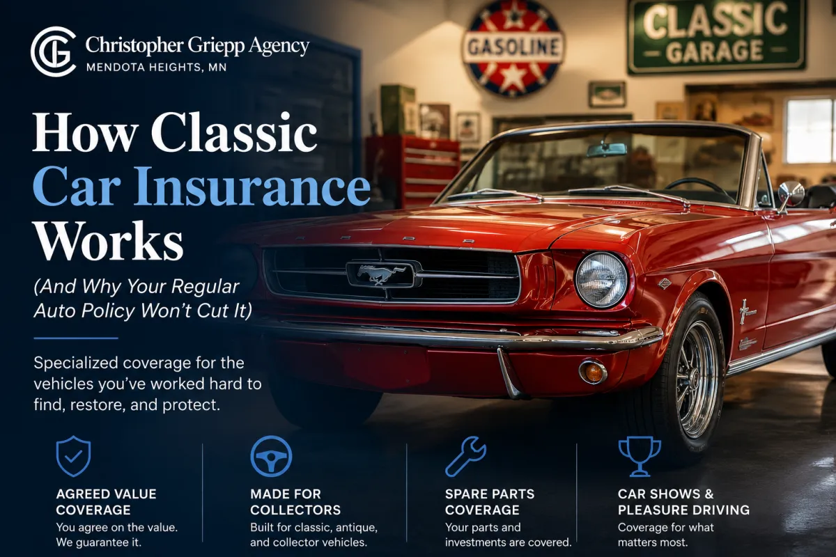 How Classic Car Insurance Works (And Why Your Regular Auto Policy Won't Cut It)