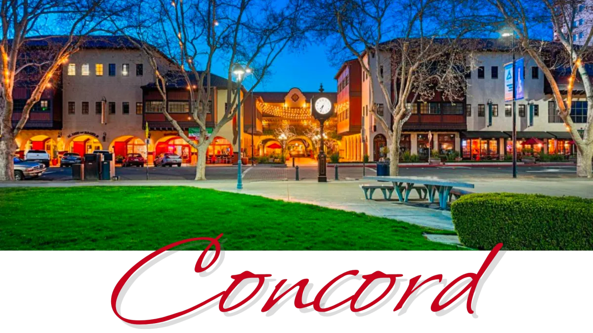 A picture of the city of Concord