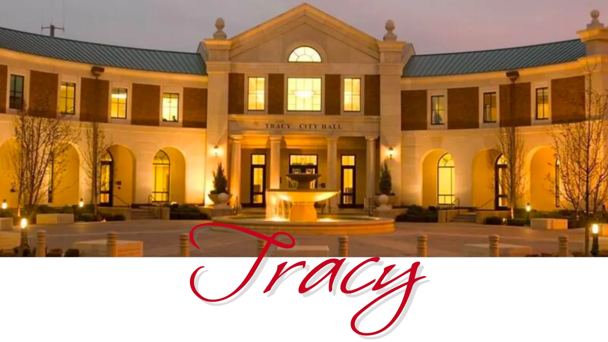 A picture of the city of Tracy