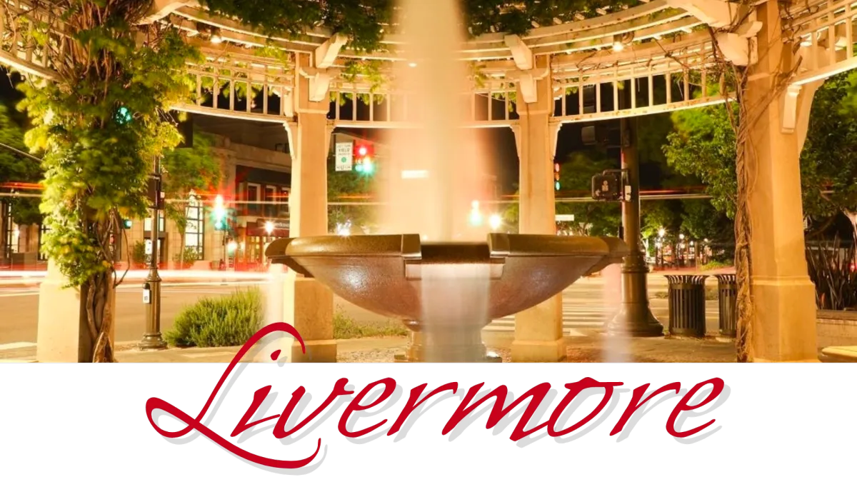 A picture of the city of Livermore
