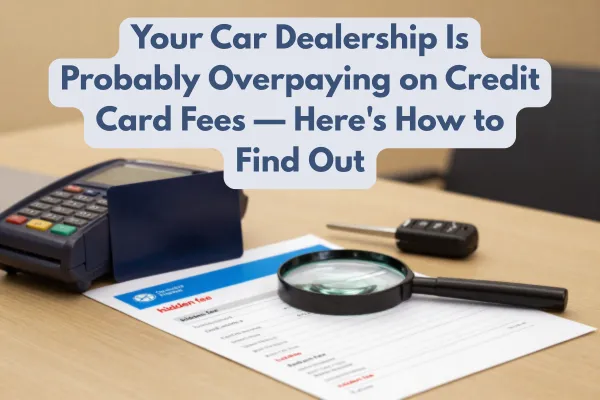 Your Car Dealership Is Probably Overpaying on Credit Card Fees — Here's How to Find Out