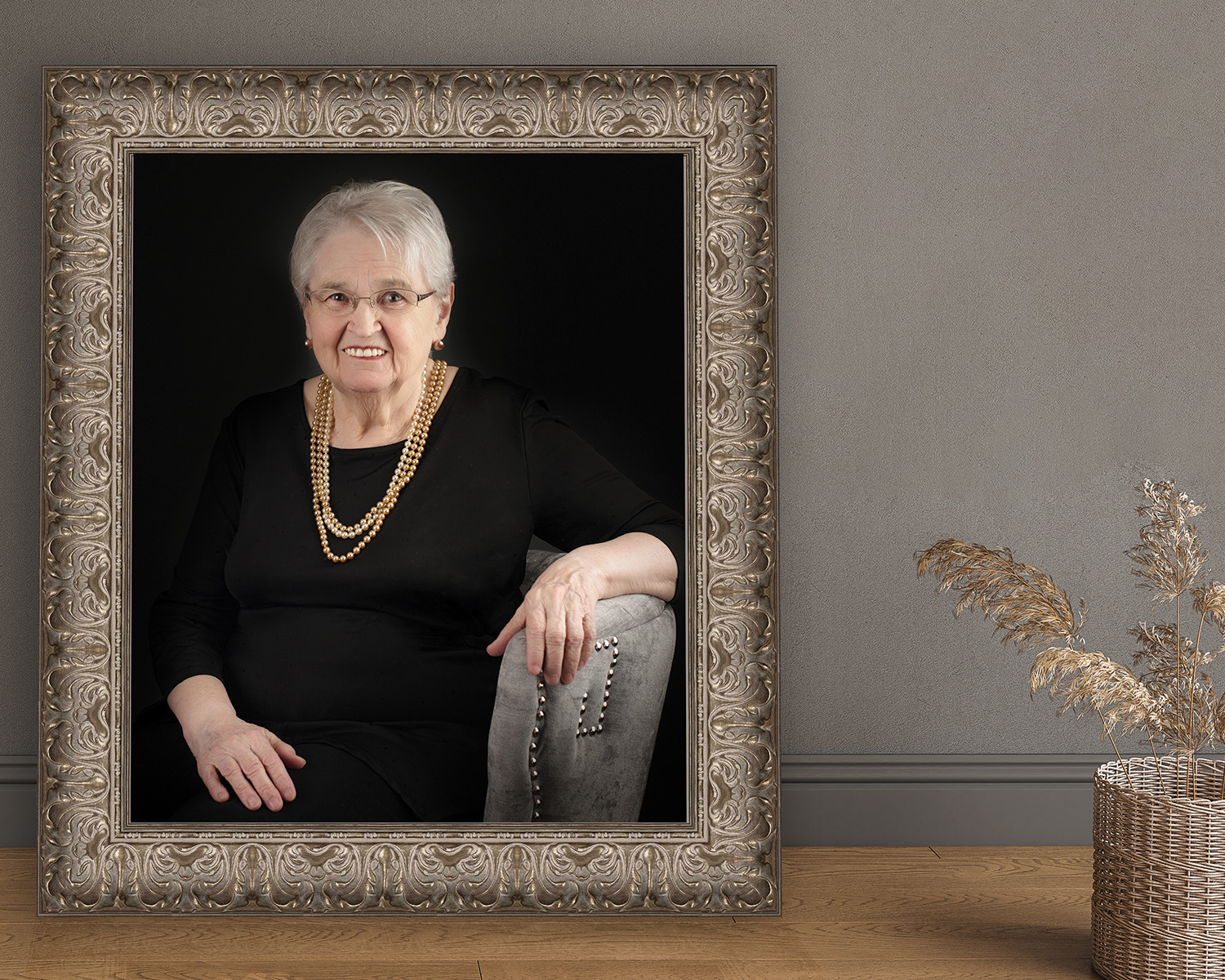 Legacy portrait celebrating family stories and generations