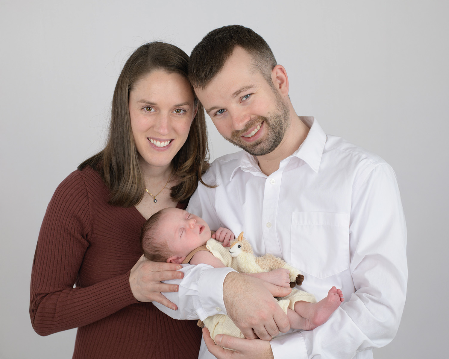 Family milestone portrait photographed in Rhode Island