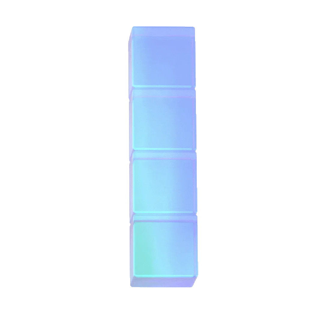 Abstract 3D graphic of SEO services by Taktic Marketing.