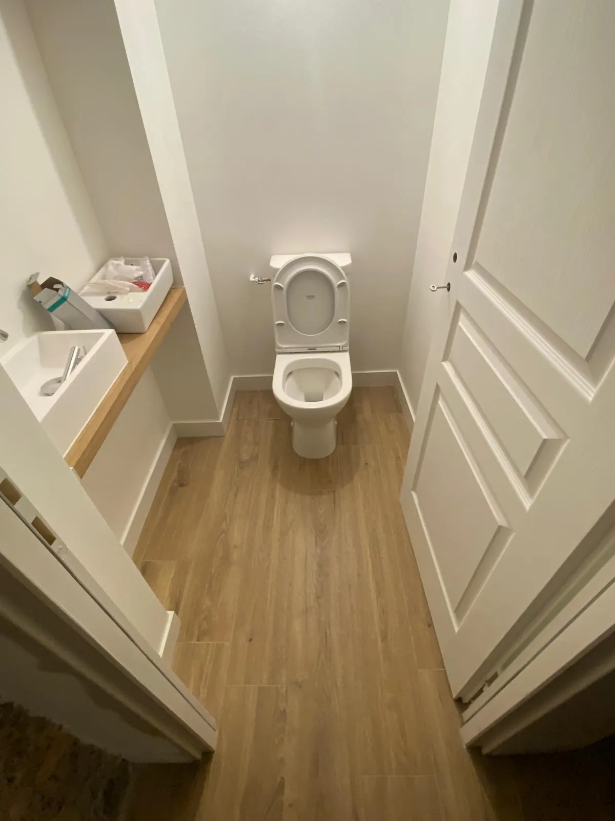 Rénovation des toilettes d'un client à Paris