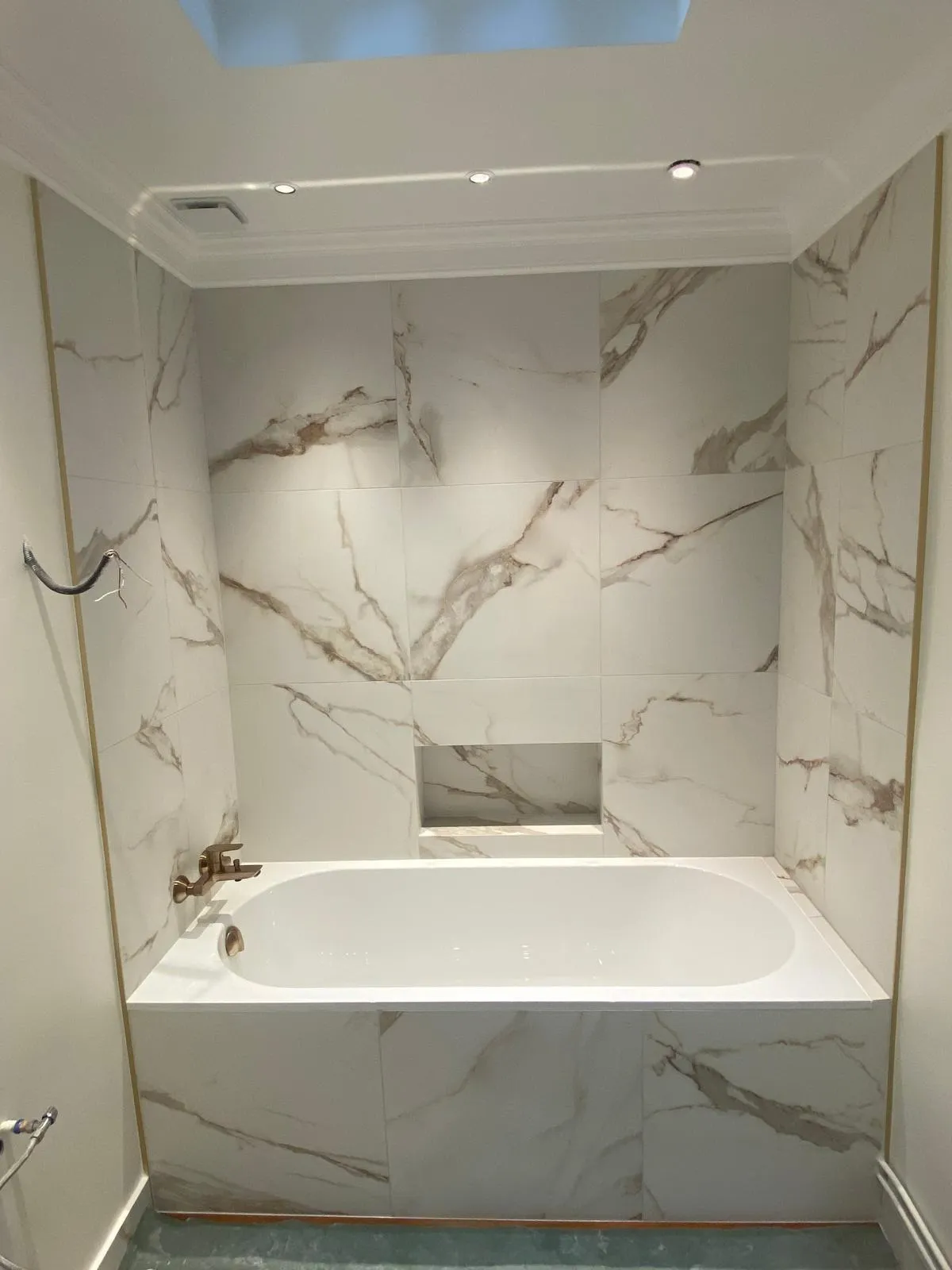 Rénovation de la salle de bain d'un client à Paris