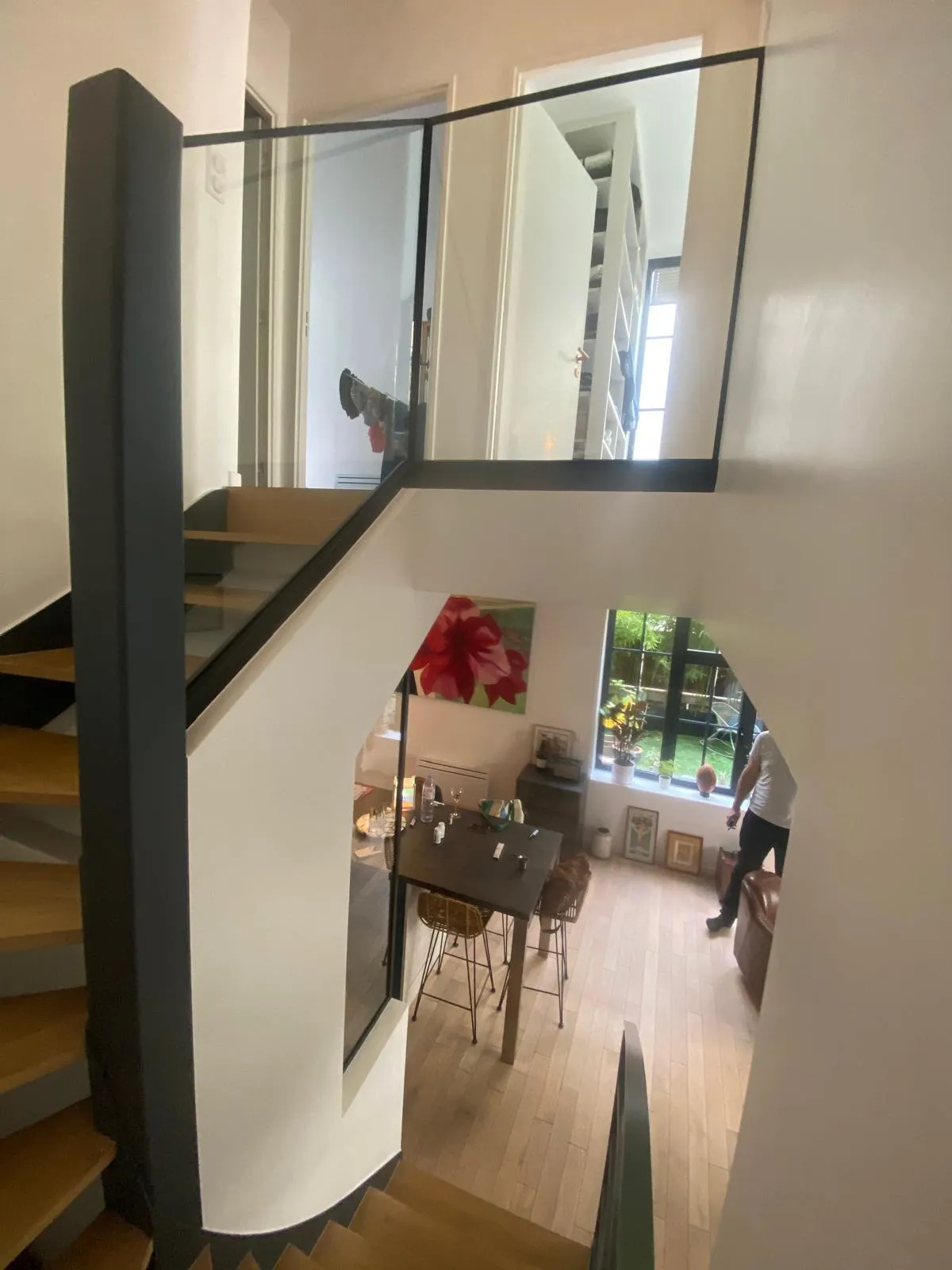 Rénovation des escaliers d'un client à Paris