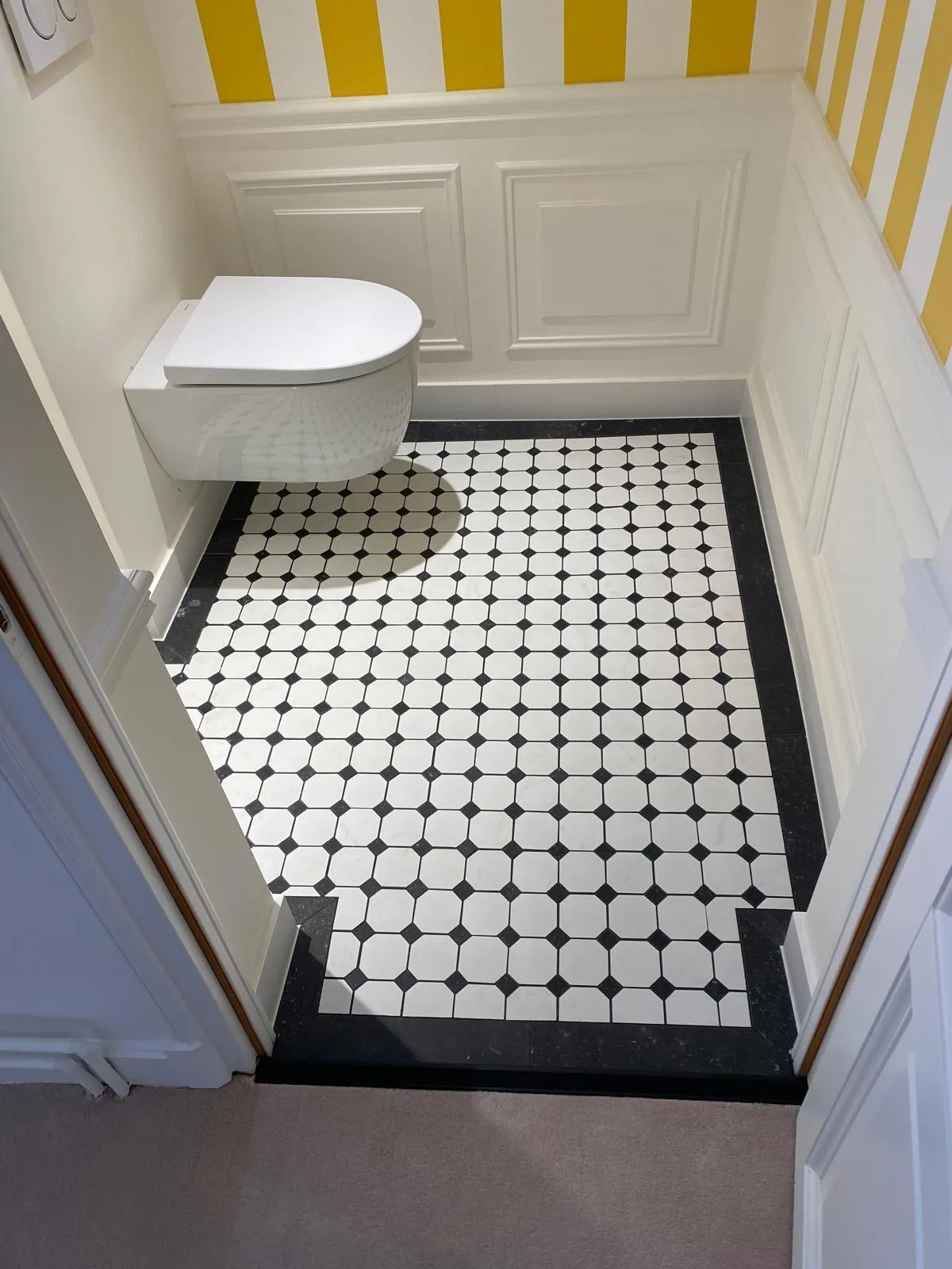 Rénovation des toilettes d'un client à Paris