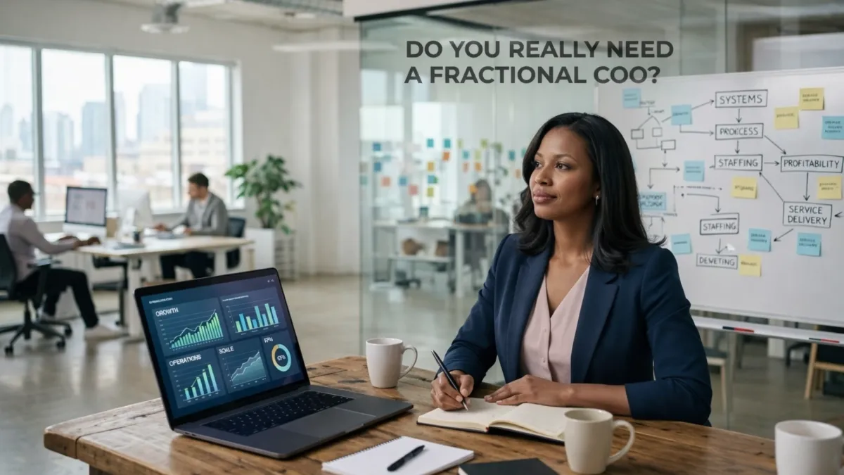 Do You Really Need a Fractional COO? A Practical Guide for Service Business Owners