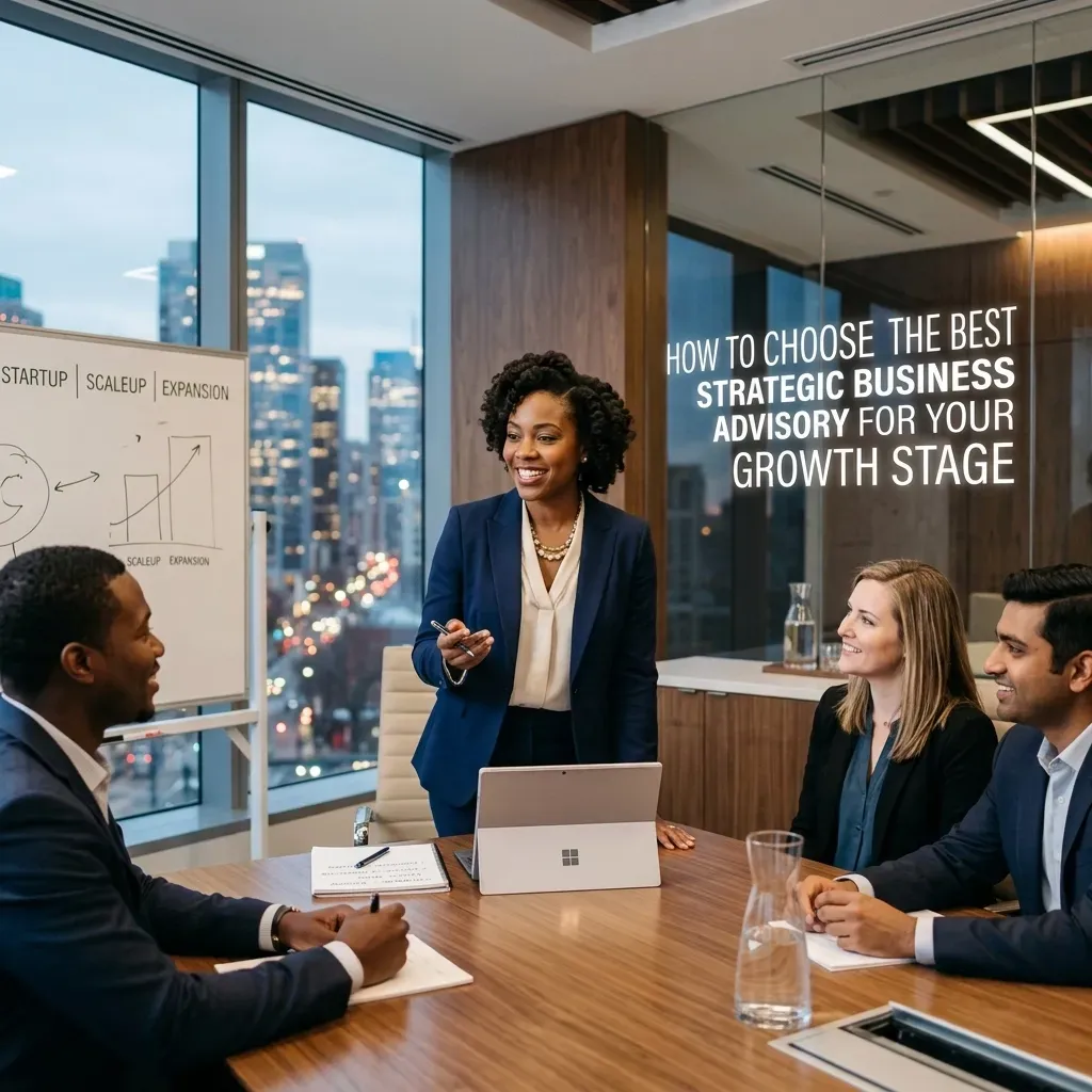 How to Choose the Best Strategic Business Advisory for Your Growth Stage
