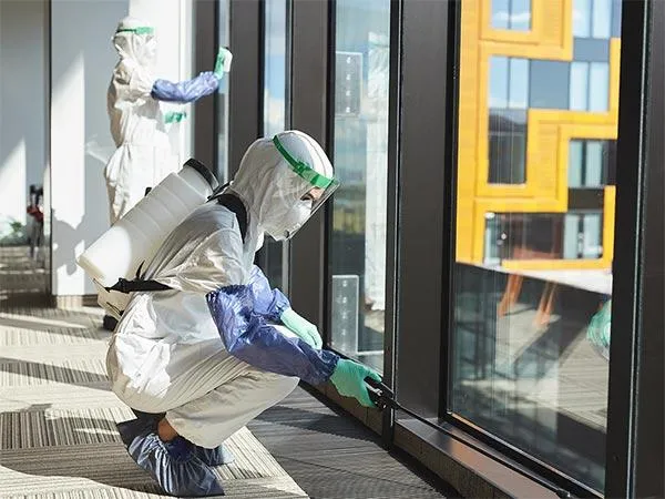 Professional and safe specialised biohazard cleaning. 