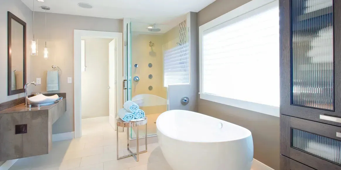 Illustration of a Bathroom & Kitchen Renovation