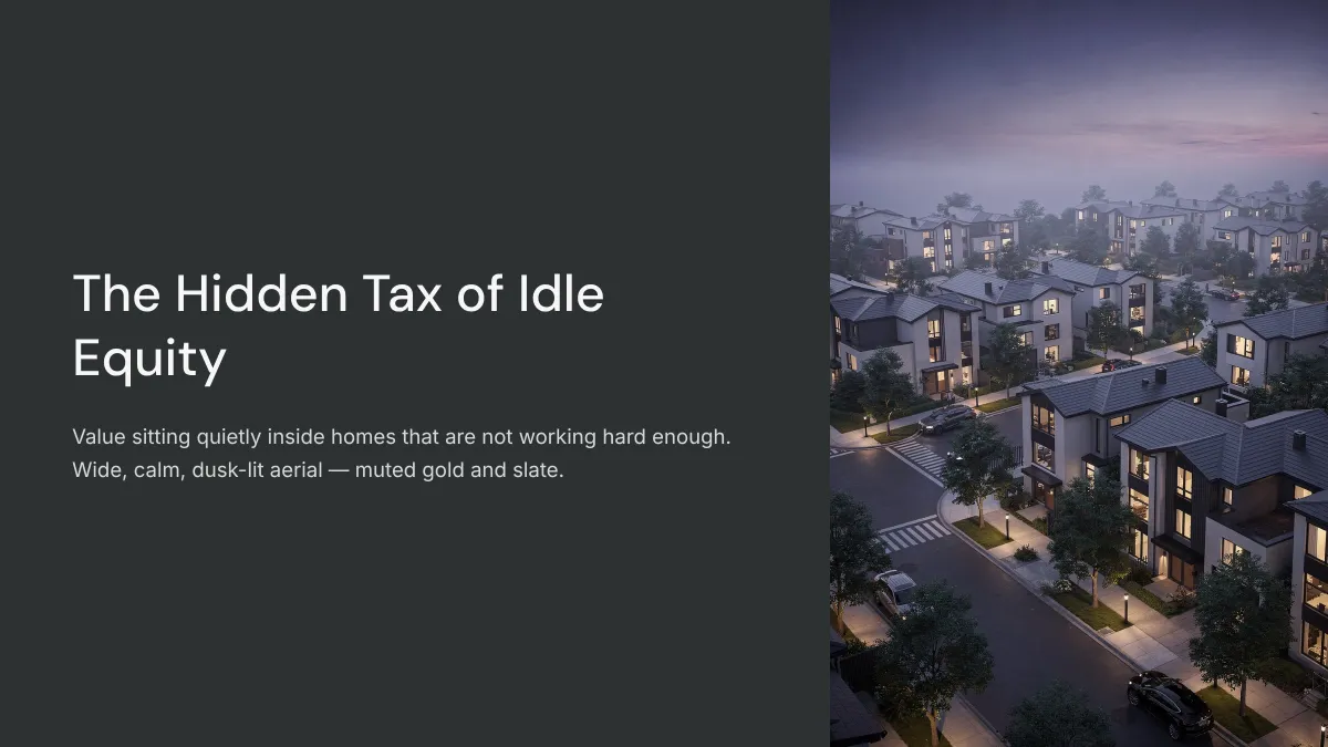 The Hidden Tax of Idle Equity