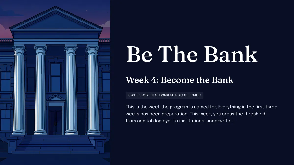 The Bank's Real Advantage Has Nothing to Do With Interest Rates