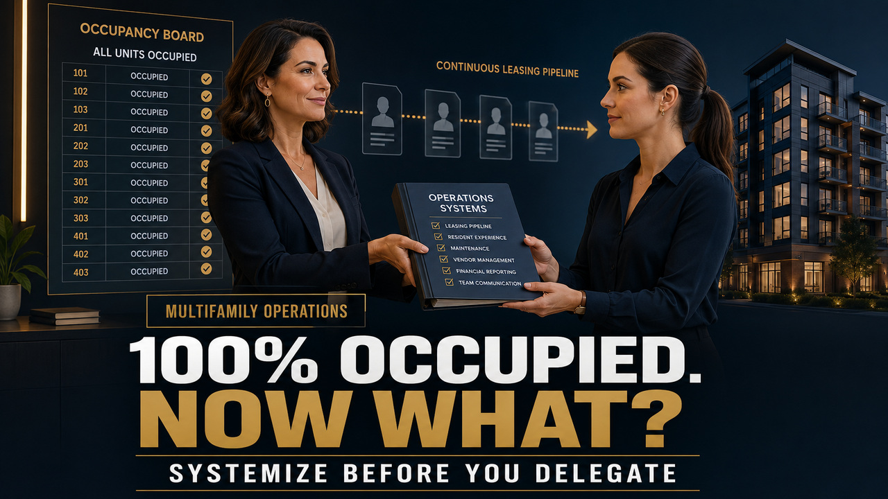 Systemize before you delegate